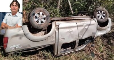 Tuntuense blogueiro em Buriticupu sofre grave acidente na BR-222