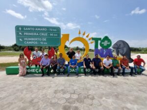 Sebrae entrega letreiros turísticos e reforça integração da Rota das Emoções