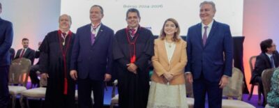 Iracema Vale prestigia posse do novo procurador-geral de Justiça Danilo Ferreira