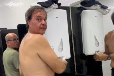 BANHO TCHECO! Ex-ministro de Bolsonaro toma ‘banho’ em pia de aeroporto em São Luís