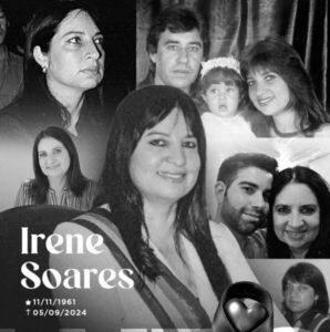 Morre a ex-prefeita de Presidente Dutra, Irene Soares, mãe do deputado federal Remy Soares Filho