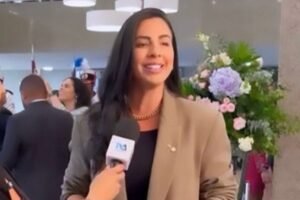 Daniella destaca a importância do combate à violência política