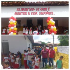 Prefeito Adelbarto inaugura mais uma escola na zona rural de São Francisco do Maranhão