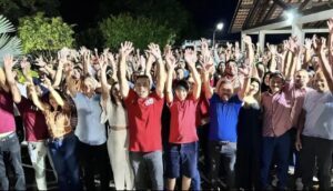 SANTA HELENA: Multidão participa de encontro em prol da pré-candidatura a prefeito de Joãozinho Pavão.
