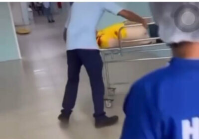Pacovan já foi levado ao hospital morto. Veja o vídeo: