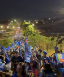 Faltando 30 dias para as eleições, multidão vai às ruas de Barra do Corda em apoio a Rigo Teles