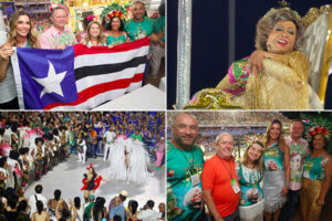 Brandão prestigia homenagem da Mangueira à Alcione na Sapucaí