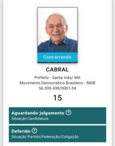 Ex-prefeito de Santa Inês, Valdevino Cabral, está inelegível e consequentemente fora da disputa eleitoral