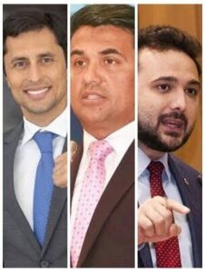 “Puxadores” de votos de Duarte, Wellington e Yglesio não conseguem migrar votos e favorece possível vitória de Braide no 1º turno