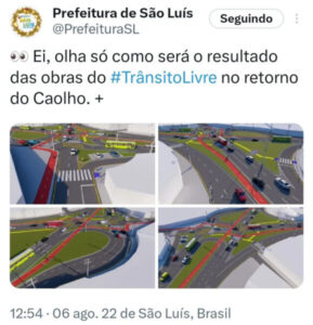 Local onde ciclista morreu tinha promessa de construção de uma ciclovia pela Prefeitura de São Luís