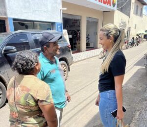 Thaymara Amorim lidera em todos os cenários em Nova Olinda.