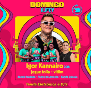 Igor Kannário é a grande atração do Carnaval de Santa Rita neste domingo