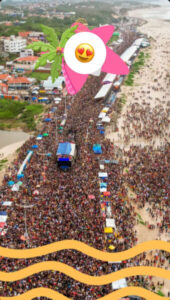 São Luís fica fora da lista de cidades que fizeram as maiores festas carnaval no país, segundo o ministério do Turismo