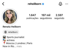 Jornalista que revelou traição de marido e madrinha de casamento já ganhou 96 mil seguidores no Instagram em três dias