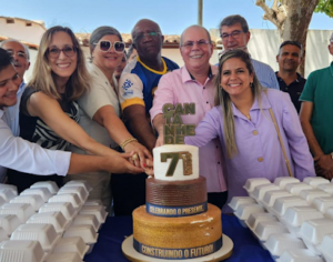 No aniversário de 71 anos de Cantanhede, Hildo Rocha e Zé Martinho inauguram creche e entregam títulos de regularização fundiária