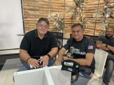 Deputado Allan Garcês é recebido em São Domingos do Maranhão pelo prefeito Tratorzão