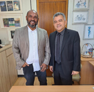Jorge Marú reúne com Cléber Verde e visita órgãos do Judiciário em Brasília