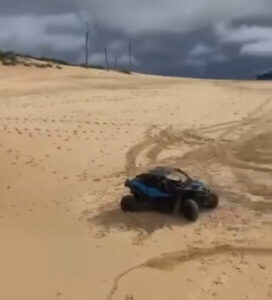 Lençóis Maranhenses é palco de mais uma tragédia com morte envolvendo veículo utilitário