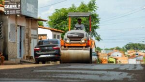 Prefeitura de Santa Inês intensifica cronograma de asfaltamento e recuperação de ruas
