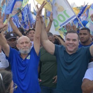 Multidão acompanha Edesio Cavalcanti no maior arrastão da história de Turiaçu.