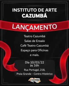 Inaugura Café Teatro Cazumbá no Centro Histórico de São Luís