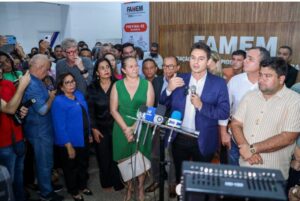 Prefeita de Paço do Lumiar, Paula Azevedo participa e apoia paralisação em protesto contra redução do FPM