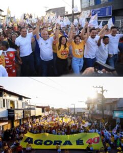Paço do Lumiar: Fred Campos e Mariana Brandão promovem a maior caminhada da história do município