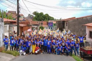 Marquinhos arrasta multidão em caminhadas no Itaqui-Bacanga, Divinéia e Zona Rural