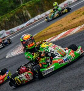 Maranhense Matias Dominguez é vice-campeão brasileiro de Kart em sua estreia na categoria Cadete
