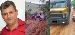 Povo sofre sem asfalto, mas prefeito torra com hospedagem em Bom Jesus das Selvas