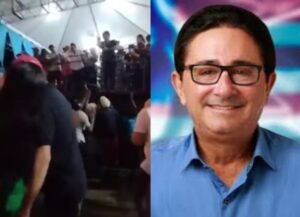 Deputado Estadual é flagrado jogando dinheiro no interior do MA