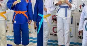 Vereador Bilú comemora a vitória das filhas em competição de judô