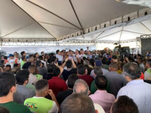 “Bicões” ficam sem vez em inauguração da BR-226