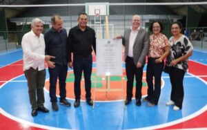 Hildo Rocha e reitor Carlos César inauguram ginásio do Ifma de Barreirinhas…