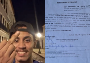 Rapaz que xingou Brandão e cúpula estadual deve prestar depoimento hoje