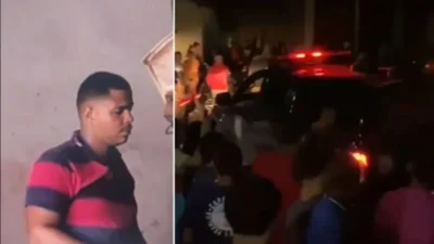 População cerca delegacia após prisão de suspeito por estupro de criança