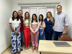 Secretária Adjunta de Articulação Política do Estado Lycia Waquim, faz vistoria em órgãos estaduais de Caxias