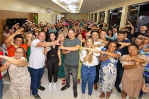 Prefeito Luciano Genésio lança Drª Thaysa em ato com 250 lideranças para sua sucessão em Pinheiro