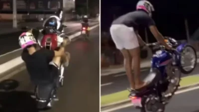 Polícia realiza operação para combater manobra “grau”