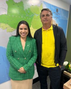 Ribinha Cunha é anunciado como vice na chapa de Mariana Carvalho por Jair Bolsonaro