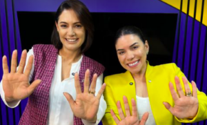 Mariana Carvalho recebe apoio de Michele Bolsonaro