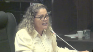 Atenção mulheres! A melhor resposta a ser dada a deputada Mical Damasceno é encher a Alema no dia 15.05.2024. Se organizem!