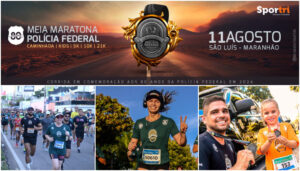PF comemora 80 anos no Maranhão com evento ‘Meia Maratona da Polícia Federal’