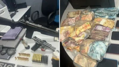 Suspeito de participar de assaltos a bancos no MA é preso com fuzil