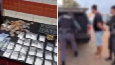Polícia estoura ‘boca de fumo’ e apreende drogas no MA