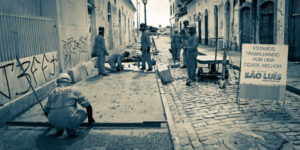 Obras de acessibilidade avançam no Centro Histórico de São Luís