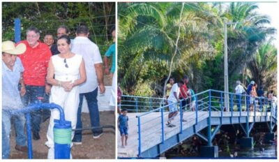 Tratorzão entrega importantes obras no povoado Angelim em São Domingos do Maranhão