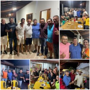 Em uma grande festa na sua residência o vereador Jota lança pré-candidatura a reeleição