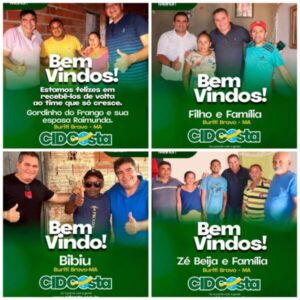 Pré-candidatura de Cid Costa a Prefeitura de Buriti Bravo continua a crescer com novas adesões e declarações de apoio