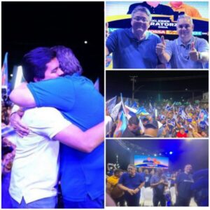 Com as presenças do Ministro Fufuca, Rodrigo Lago e Júnior Viana milhares de pessoas dão início a campanha de Tratorzão rumo a reeleição